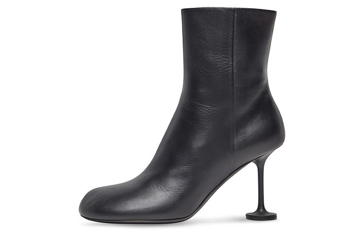 Buy (W) Balenciaga Stivaletti Donna 90mm in Pelle Nera 701937WBCR01000