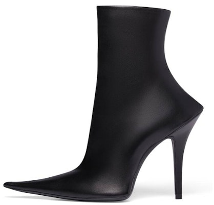 (Women) Balenciaga Witch 110mm Booties 'Black Sheepskin' 747603WBCW01000 Buy (Women) Balenciaga Witch 110mm Booties 'Black Sheepskin' 747603WBCW01000