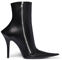 巴黎世家 Balenciaga 羊皮 拉鍊 細跟 短靴 11公分 女款 黑色 Order 巴黎世家 Balenciaga 羊皮 拉鍊 細跟 短靴 11公分 女款 黑色