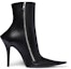 Order (W) Balenciaga Witch 110mm But Buku Hitam Bulu Biri-biri. 747603WBCW01000