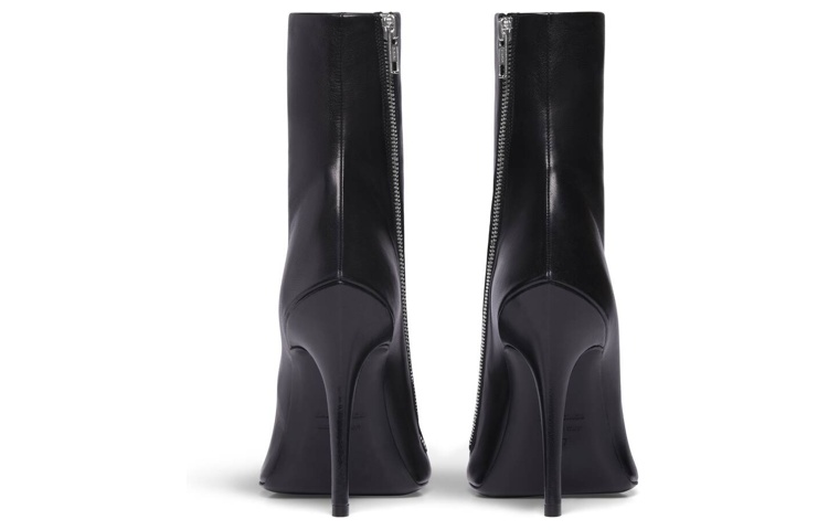 Details for (W) Balenciaga Booties Witch 110mm Kulit Domba Hitam 747603WBCW01000