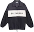 Buy (Women) Balenciaga Large Logo Print Jacket Black. 529213TBQ031000