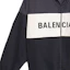 Sizing (Women) Balenciaga Large Logo Print Jacket Black. 529213TBQ031000