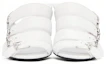 Lookbook (W) Balenciaga Talon Aiguille en Cuir à Boucle ''Blanc'' 643144WA8FE9081