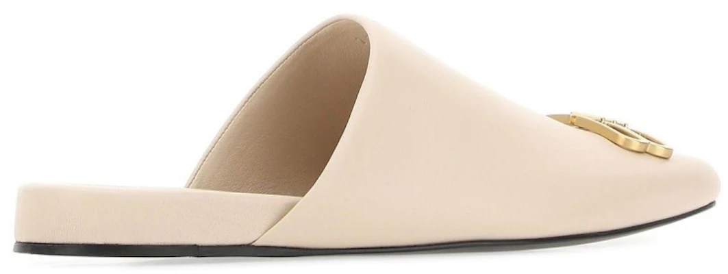 Balenciaga巴黎世家 套穿圓頭 時尚涼拖 女款 米色 Lookbook Balenciaga巴黎世家 套穿圓頭 時尚涼拖 女款 米色