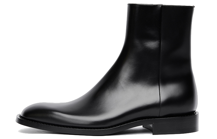 (Women) Balenciaga Leather Crystal Boot 'Black' 566674WA8E21060