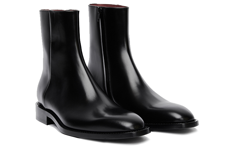Lookbook (Women) Balenciaga Leather Crystal Boot 'Black' 566674WA8E21060