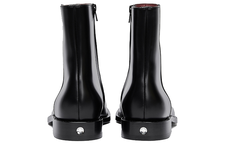 Purchase (Women) Balenciaga Leather Crystal Boot 'Black' 566674WA8E21060