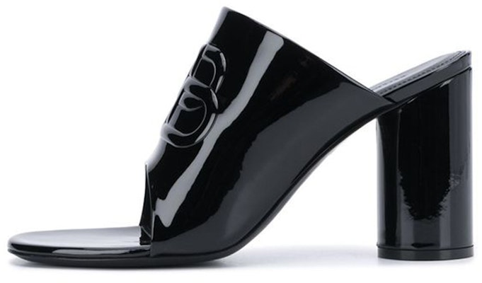 (W) バレンシアガ レザー サンダル (黒) 614385WA9831000 Buy (W) バレンシアガ レザー サンダル (黒) 614385WA9831000