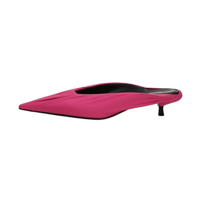 (W) Balenciaga Leather Fashion Sandal 'Peach Pink'