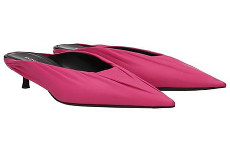 (W) Balenciaga Leather Fashion Sandal 'Peach Pink' 圖 2