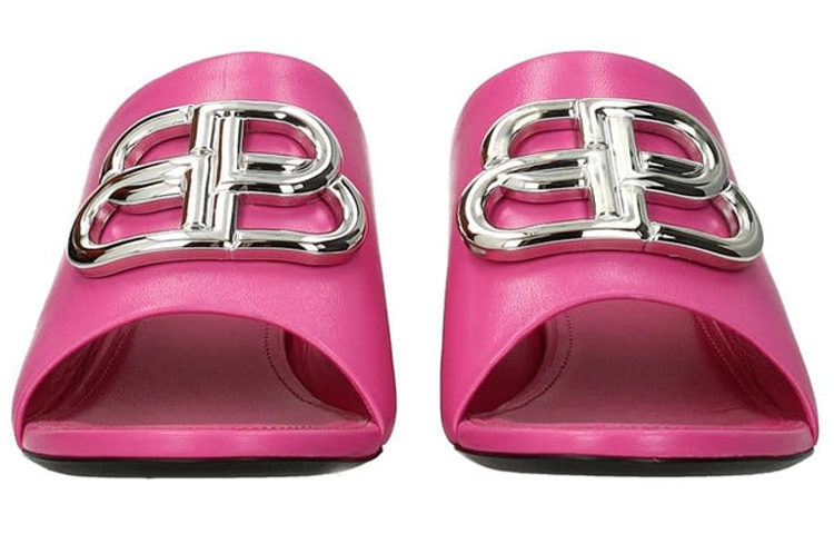 (W) Balenciaga Leather Fashion Sandal 'Pink' 圖 3