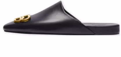 (Women) Balenciaga Sandals 'Black and Medal Logo' 590935WA72C1000 (Women) Balenciaga Sandals 'Black and Medal Logo' 590935WA72C1000