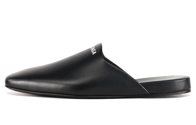 (Women) Balenciaga Mules 'Black White' 597344WA72G1006