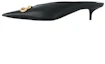 Buy (W) Balenciaga Leder-Pantoletten ''Schwarze Mode'' 614924WAWN21088