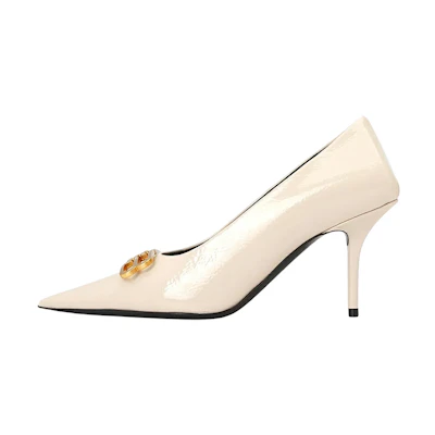 (W) Balenciaga Leather Mule 'Light Brown'