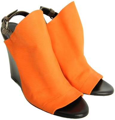 (Women) Balenciaga Leather Open-Toe Buckle Strap Sandals 'Orange' 299987WAN416423 Order (Women) Balenciaga Leather Open-Toe Buckle Strap Sandals 'Orange' 299987WAN416423