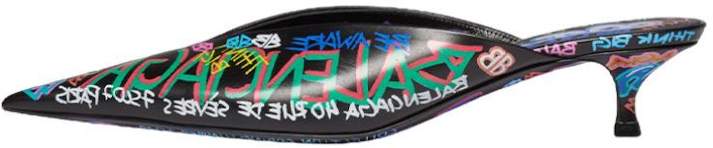 (W) 巴黎世家黑色时尚4cm开跟露趾凉鞋 548810WA2R11187 Buy (W) 巴黎世家黑色时尚4cm开跟露趾凉鞋 548810WA2R11187