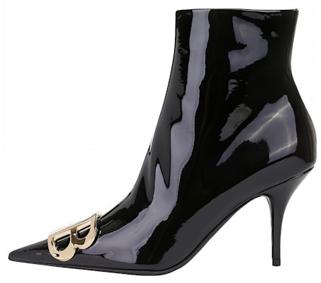 (W) バレンシアガ レザー ポインテッドトゥ アンクルブーツ 5cm ブラック 579322WA9811088 Buy (W) バレンシアガ レザー ポインテッドトゥ アンクルブーツ 5cm ブラック 579322WA9811088