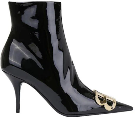 (Women) Balenciaga Leather Pointed Toe Slip-On Ankle Boot 5cm 'Black' 579322WA9811088 Order (Women) Balenciaga Leather Pointed Toe Slip-On Ankle Boot 5cm 'Black' 579322WA9811088