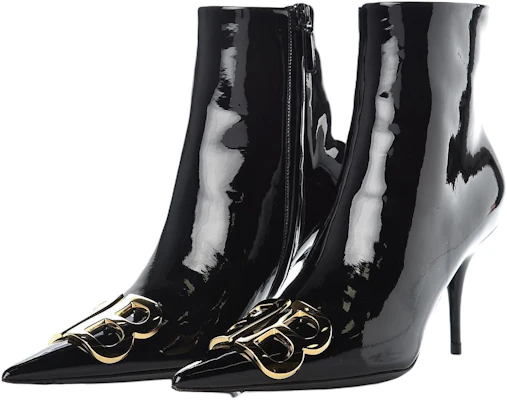 (Women) Balenciaga Leather Pointed Toe Slip-On Ankle Boot 5cm 'Black' 579322WA9811088 Purchase (Women) Balenciaga Leather Pointed Toe Slip-On Ankle Boot 5cm 'Black' 579322WA9811088