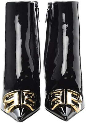 (Women) Balenciaga Leather Pointed Toe Slip-On Ankle Boot 5cm 'Black' 579322WA9811088 Sizing (Women) Balenciaga Leather Pointed Toe Slip-On Ankle Boot 5cm 'Black' 579322WA9811088
