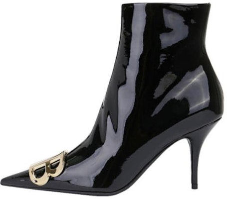 (Women) Balenciaga Leather Pointed Toe Slip-On Ankle Boot 5cm 'Black' 579322WA9811088 Buy (Women) Balenciaga Leather Pointed Toe Slip-On Ankle Boot 5cm 'Black' 579322WA9811088