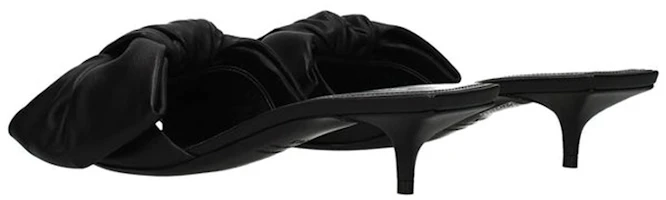 Shop 巴黎世家 Balenciaga 女款黑色皮革涼鞋