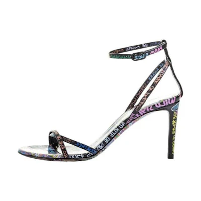(W) Balenciaga Leather Sandal 'Simple Black Fashion'