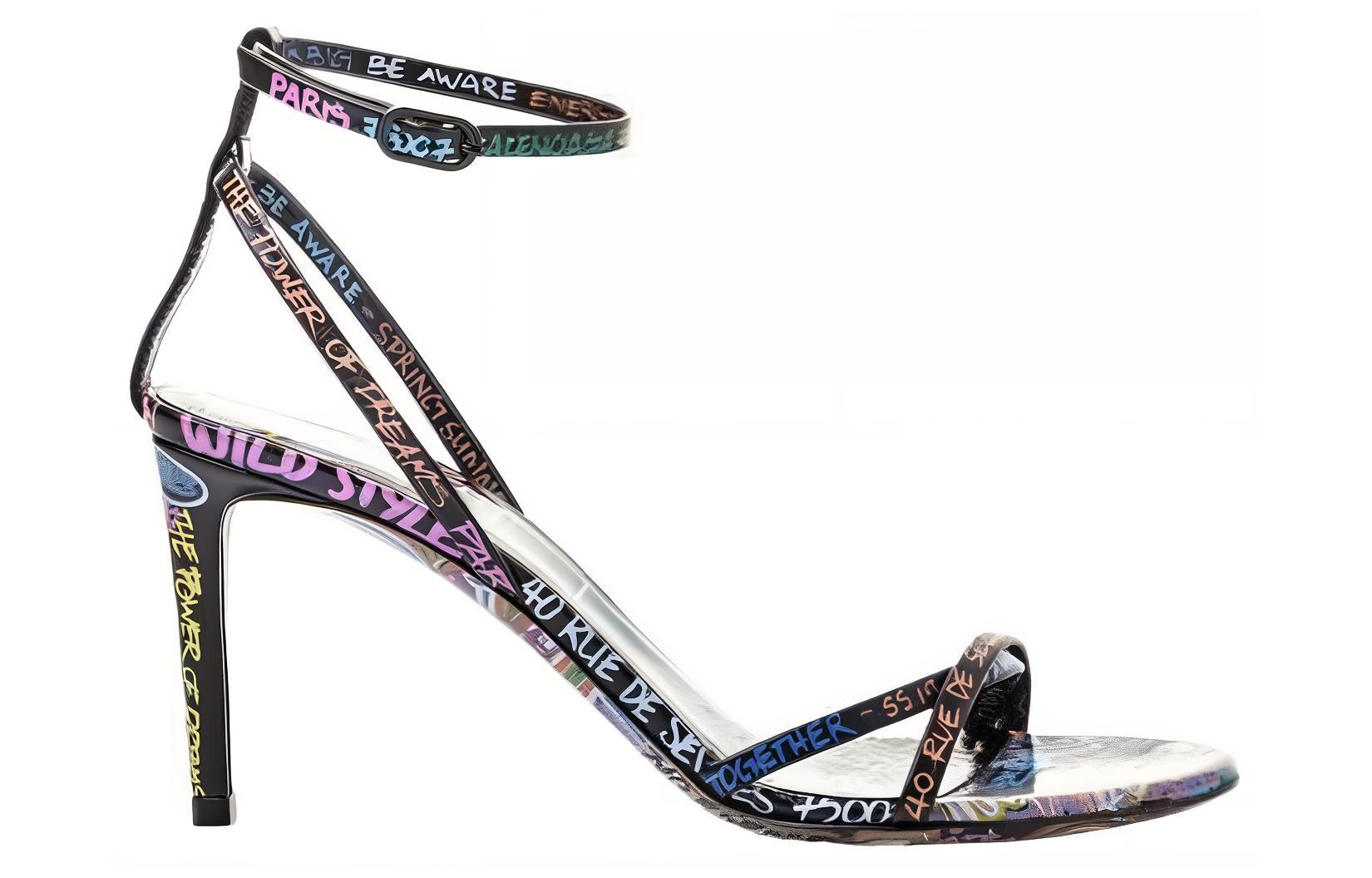 (W) Balenciaga Leather Sandal 'Simple Black Fashion' 圖 2