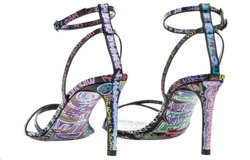 (W) Balenciaga Leather Sandal 'Simple Black Fashion' 圖 4