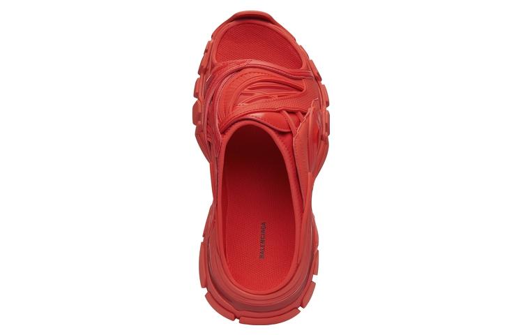 (W) Balenciaga Leather Slide 'Red Fashion' 圖 3