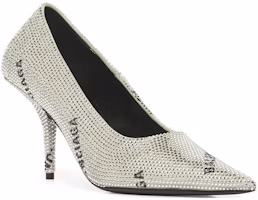 Order (W) Balenciaga Sepatu Stiletto Kulit 'White Comfort' 694733WBC528310