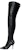 (W) But Kasut Boot Tinggi Zip Kulit Balenciaga 'Hitam' Fashion 742940WAD4E1081