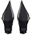 (W) But Kasut Boot Tinggi Zip Kulit Balenciaga 'Hitam' Fashion 742940WAD4E1081