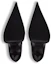Sizing (W) Balenciaga Leder Stiefel mit Absatz und Reißverschluss ''Schwarz'' 747611WBCW01000