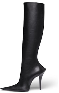 (W) Botas de Tacón Alto de Piel con Cremallera Balenciaga 'Negro' 747611WBCW01000 Buy (W) Botas de Tacón Alto de Piel con Cremallera Balenciaga 'Negro' 747611WBCW01000