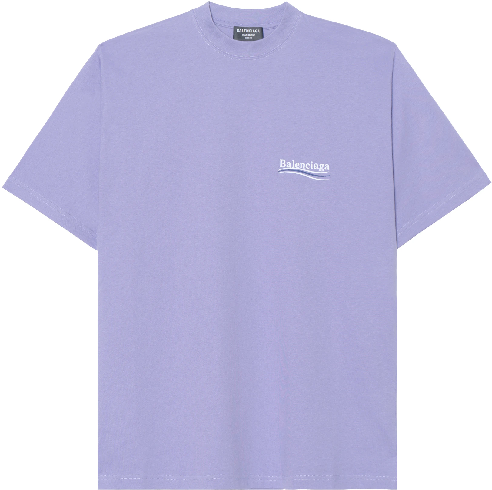 women-balenciaga-letter-print-crewneck-t-shirt-purple-regular-fit-641655-tkvj-13072