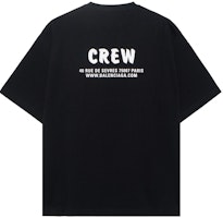 (W) バレンシアガ レタープリント オーバーサイズ 半袖Tシャツ レディース ブラック 620941TIV741070 Lookbook (W) バレンシアガ レタープリント オーバーサイズ 半袖Tシャツ レディース ブラック 620941TIV741070