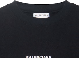 (W) バレンシアガ レタープリント オーバーサイズ 半袖Tシャツ レディース ブラック 620941TIV741070 Details for (W) バレンシアガ レタープリント オーバーサイズ 半袖Tシャツ レディース ブラック 620941TIV741070