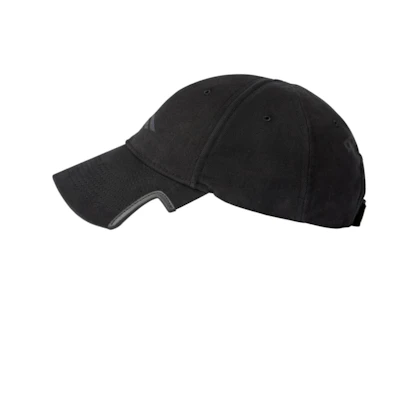 (Women) Balenciaga Logo Black Cotton Baseball Cap for Women. 794887410B2