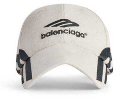 (Women) Balenciaga Logo Cotton Cap Beige 766860410B29460 Order (Women) Balenciaga Logo Cotton Cap Beige 766860410B29460