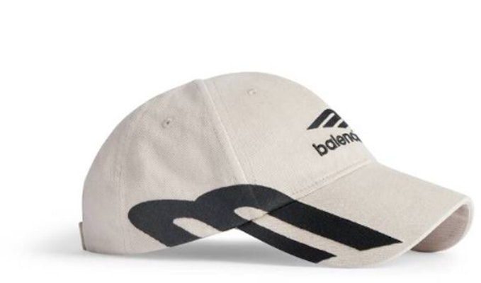 (Women) Balenciaga Logo Cotton Cap Beige 766860410B29460 Lookbook (Women) Balenciaga Logo Cotton Cap Beige 766860410B29460