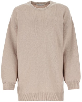 (Women) Balenciaga Logo Crewneck Pullover Sweater in Light Brown. 641617T41099378 Buy (Women) Balenciaga Logo Crewneck Pullover Sweater in Light Brown. 641617T41099378
