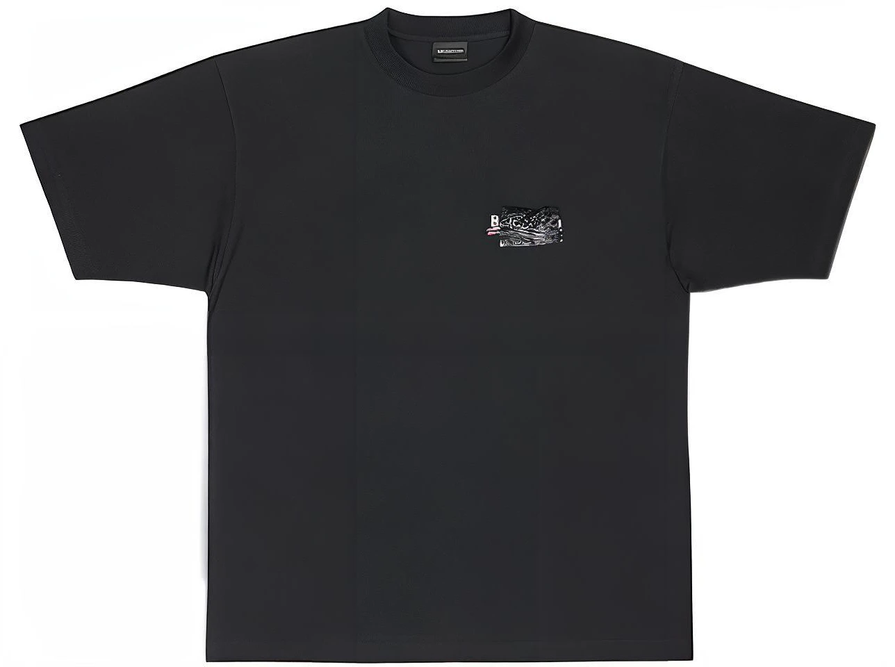 women-balenciaga-logo-crewneck-short-sleeve-tee-fw-22-black-loose-fit-641655-tnvg-11089