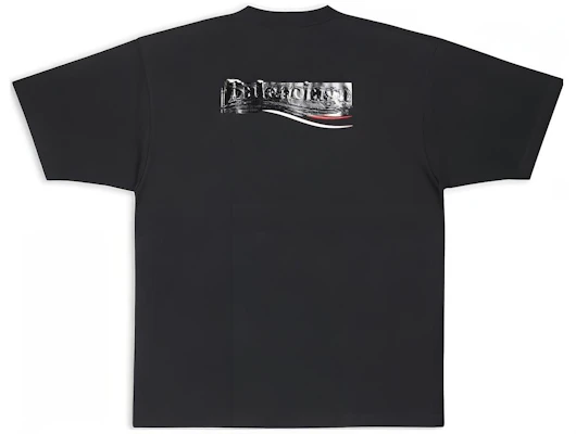 (Women) Balenciaga Logo Crewneck Short Sleeve Tee FW22 Black Loose Fit. 641655TNVG11089 Lookbook (Women) Balenciaga Logo Crewneck Short Sleeve Tee FW22 Black Loose Fit. 641655TNVG11089