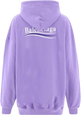 (W) Balenciaga Hoodie Ungu Bordir Logo. 578135TKVI93072 Lookbook (W) Balenciaga Hoodie Ungu Bordir Logo. 578135TKVI93072