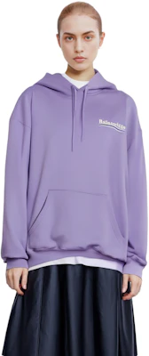 (W) Balenciaga Hoodie Ungu Bordir Logo. 578135TKVI93072 Purchase (W) Balenciaga Hoodie Ungu Bordir Logo. 578135TKVI93072