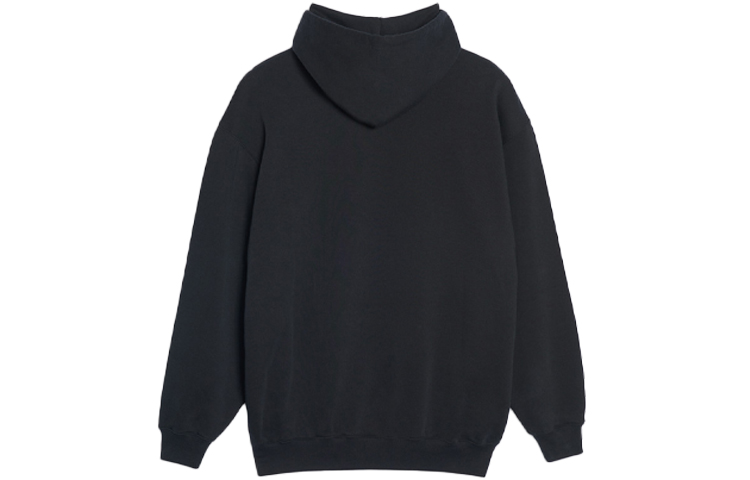 (Women) Balenciaga Logo Embroidered Rainbow Wheat Hoodie Black 570798TEV501000 圖 3