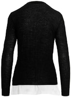 (W) 발렌시아가 로고 울 니트 롱슬리브 스웨터 블랙 641359T15799040 Lookbook (W) 발렌시아가 로고 울 니트 롱슬리브 스웨터 블랙 641359T15799040